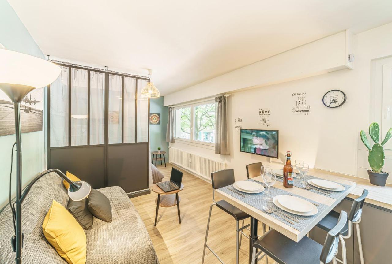Cosy Studio 108 - Chambery Centre - Stationnement - Gare Exterior foto